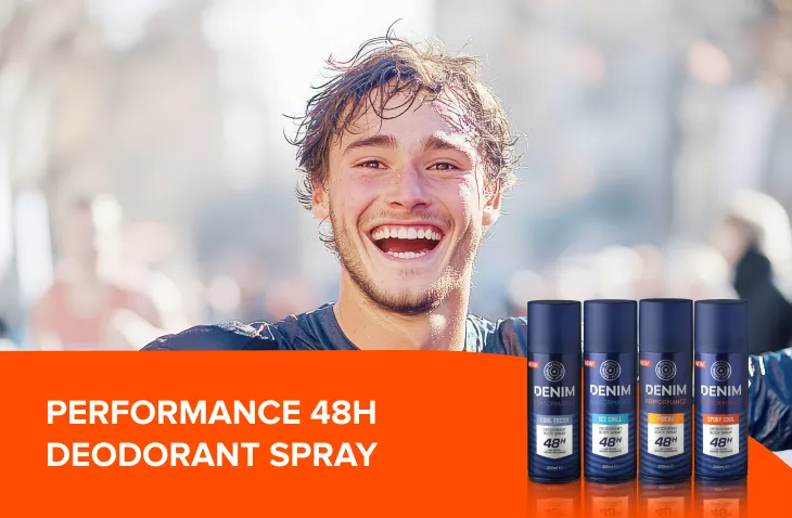 PERFORMANCE 48H DEODORANT SPRAY Card