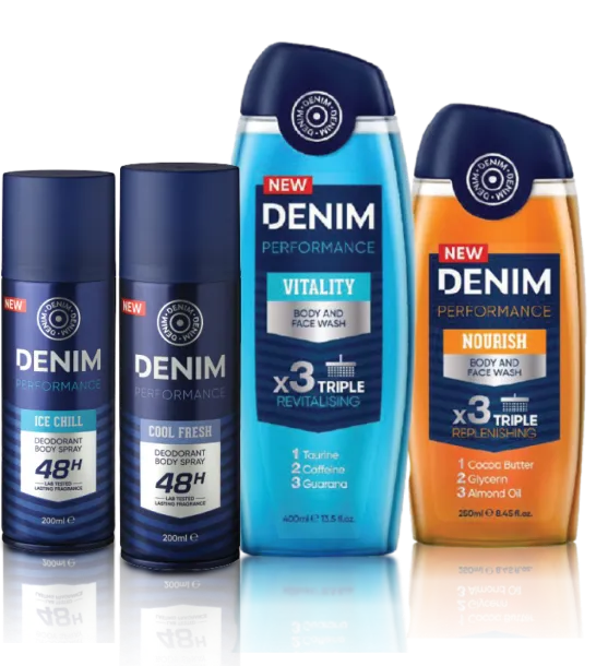 Denim performance Range :